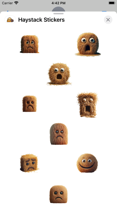 Screenshot #1 pour Haystack Stickers