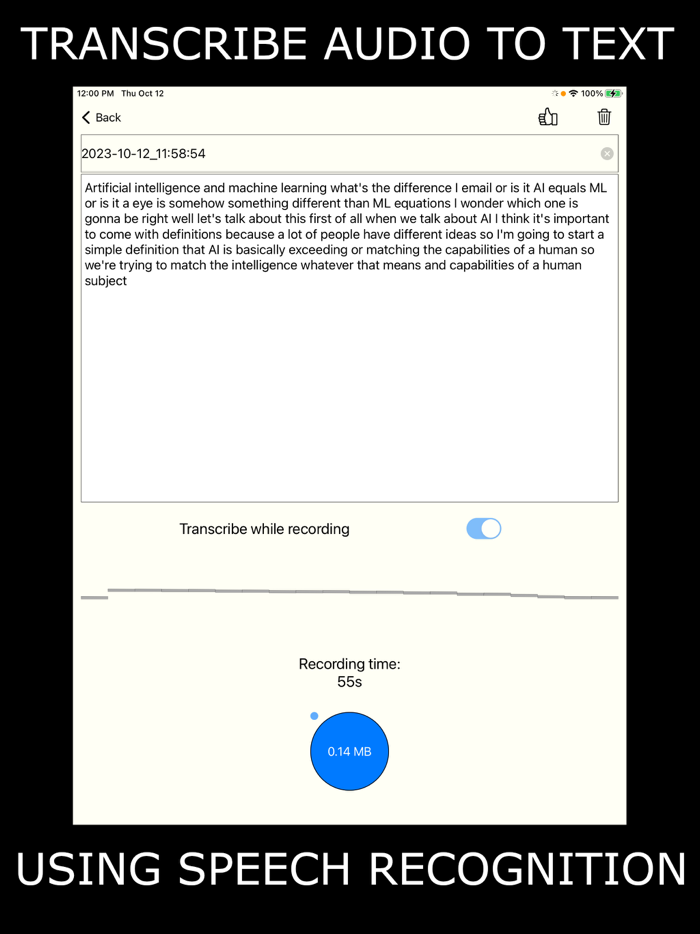 Notes Notepad Voice Recorder