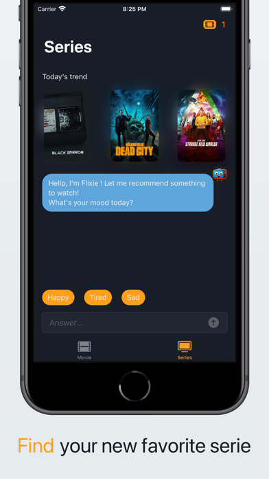 MoodFlix - Movies by Mood Screenshot