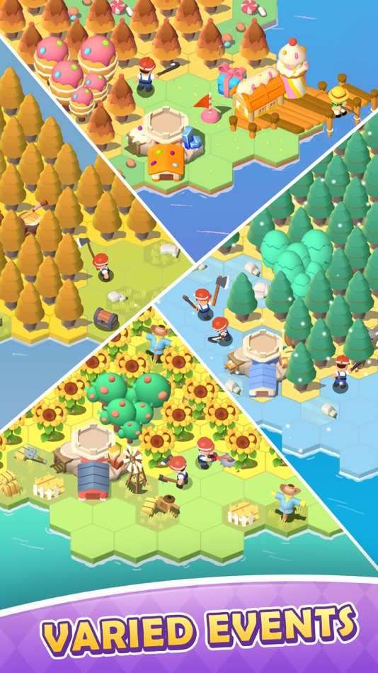 #2. Isle Pioneer: Idle Lumber Chop (iOS) 由: CYBERJOY LIMITED
