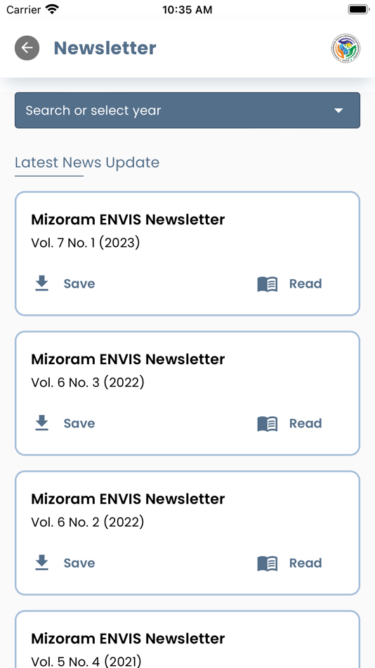 #5. Mizoram EIACP Hub (iOS) 来自: Lailen