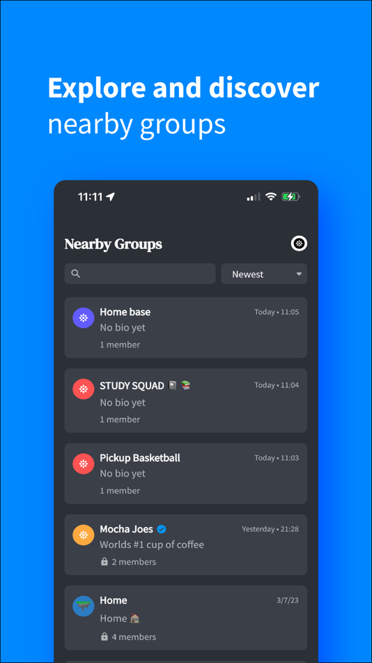 #2. HeyThere: Local Group Chats (iOS) 由: Hall Avenue Ventures