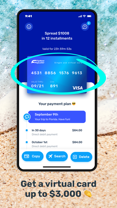 Fly Now Pay Later Screenshot