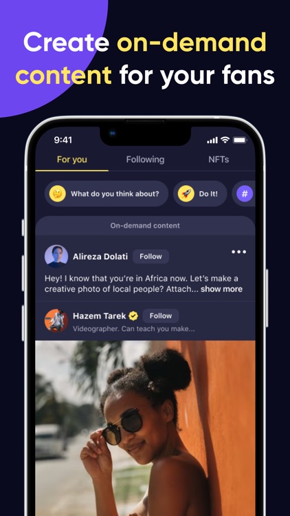 Paysenger. Creators Earn Cash