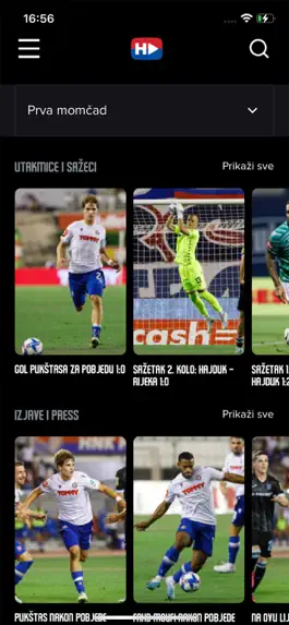 Game screenshot Hajduk Digital TV apk
