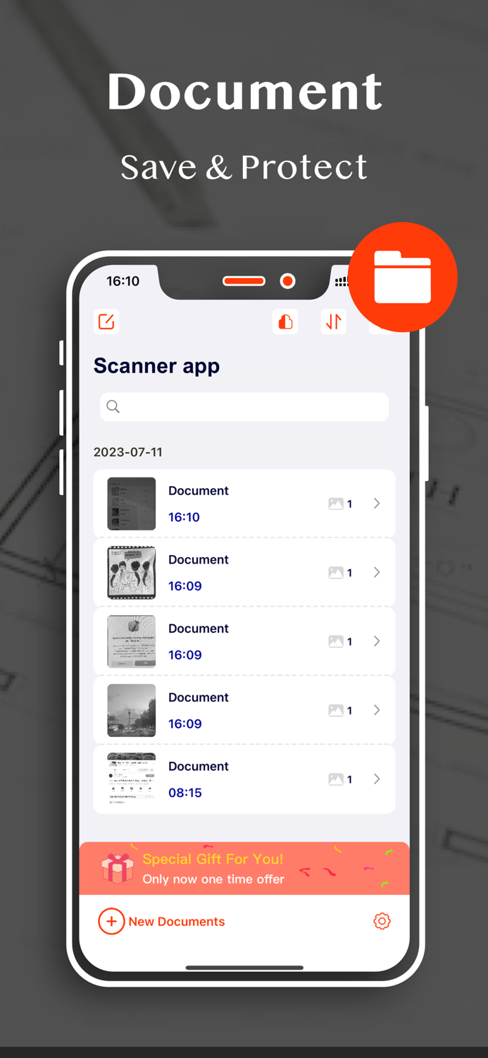 ScanDocX-PDFandDoc Scanner app