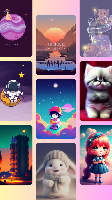 Cute Aesthetic Wallpapers Screenshot