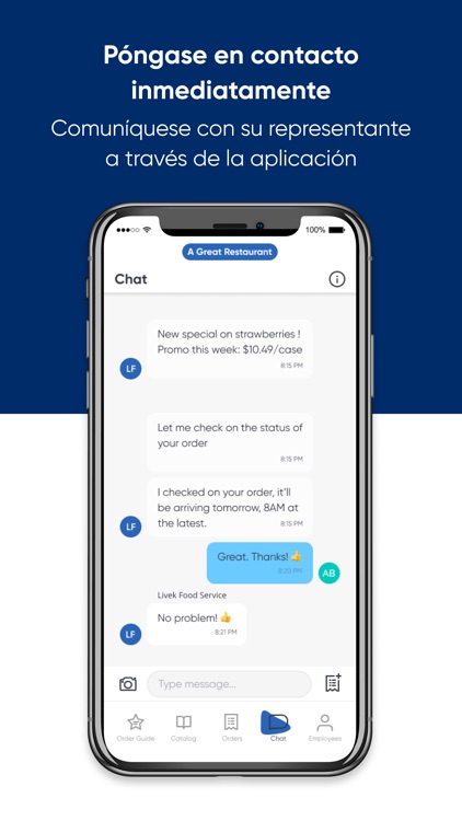 LIVEK Food Service screenshot-3