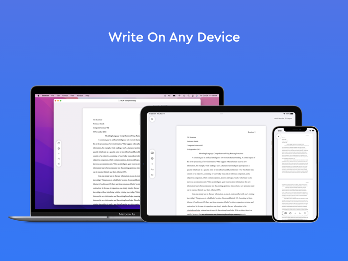 Essayist - APA MLA and More