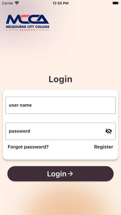 MCCA Screenshot