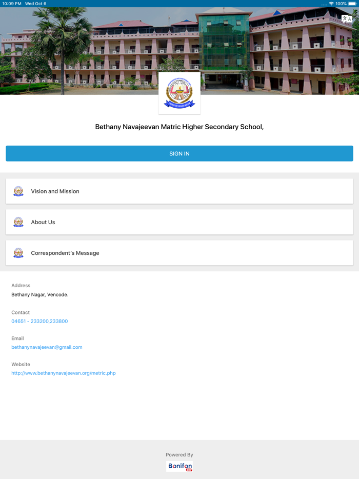 Bethany Navajeevan HSS