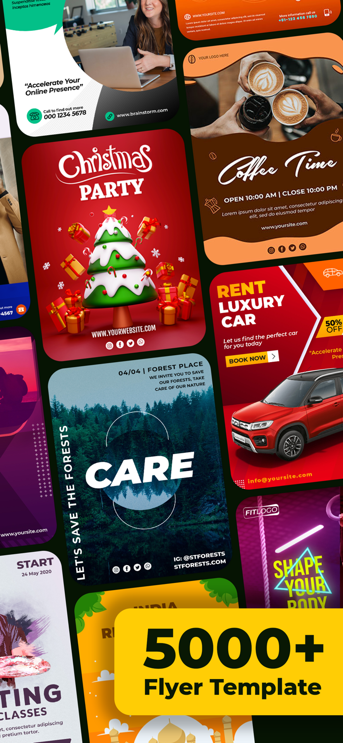 Poster Flyer Maker and Creator