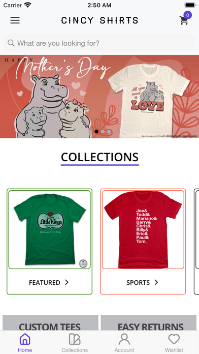 Cincy Shirts Screenshot