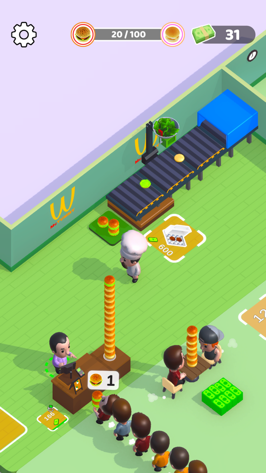 #4. Burger Shop 3D (iOS) Podle: Adnan Sohail