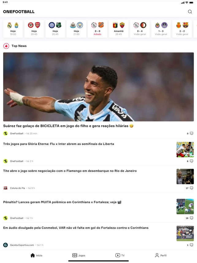 OneFootball Resultados Futebol na App Store