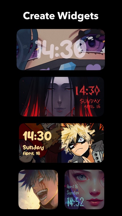 Anime Photo Widget A164IVfnEqdCsbT2GxZ7 for iPhone  Android by  Solstice5168  WidgetClub
