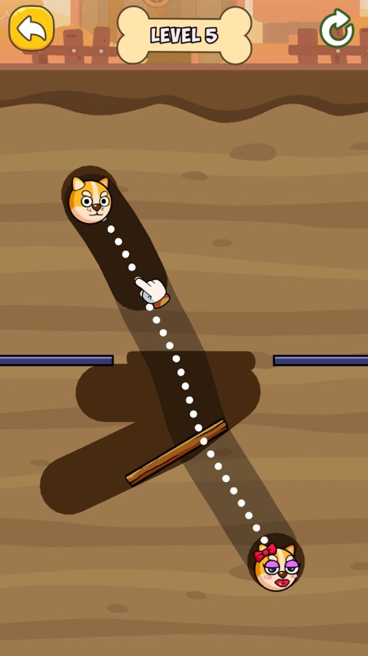 #4. Doge Puzzle: Draw Love Lines (iOS) By: Tran Nhan