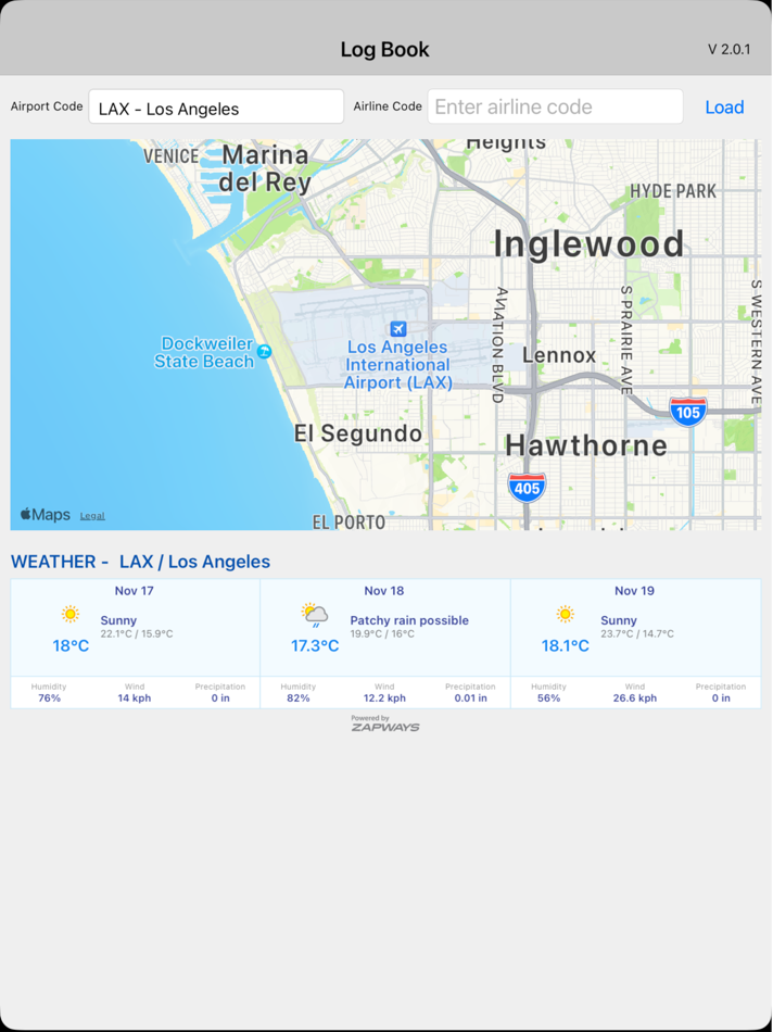 Zapways Logbook (iOS) 来自: Zapways.Com, Inc