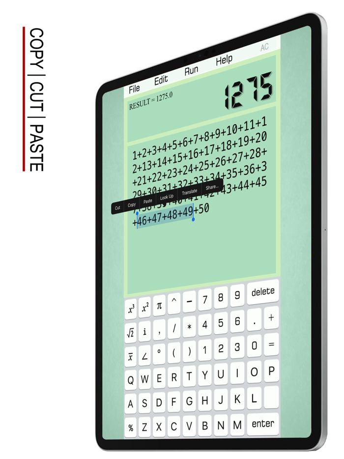 Notebook Calculator