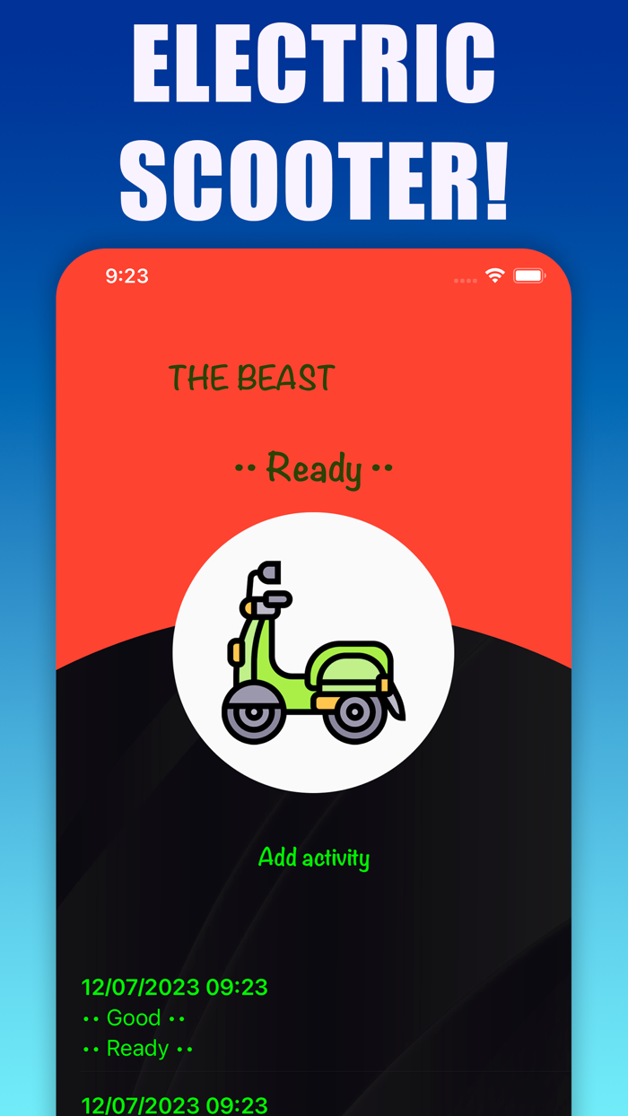 Electro Trotinete Hub Tracker