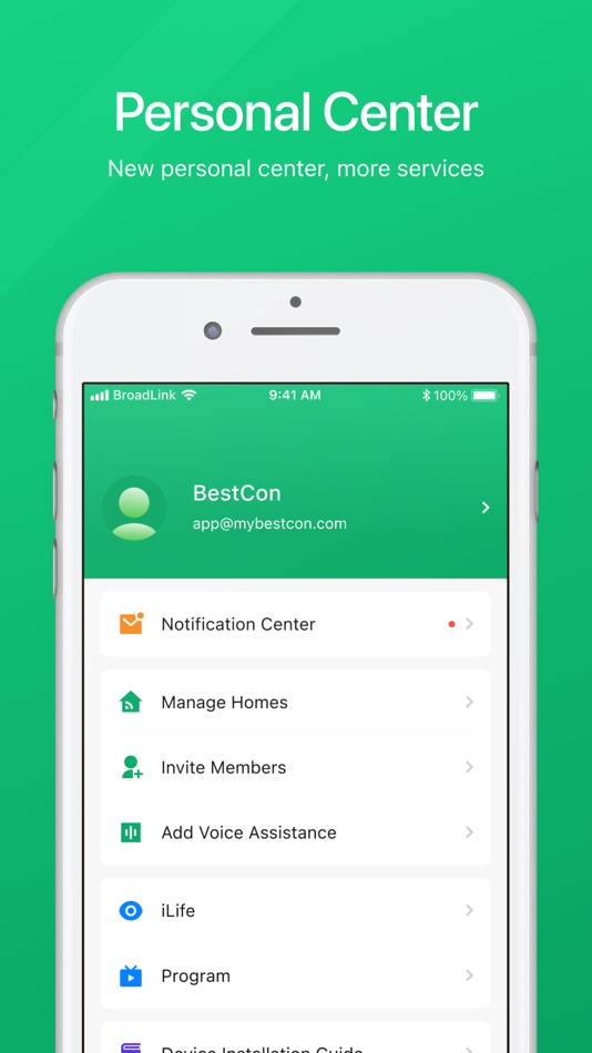 #4. BestCon (iOS) 由: BroadLink Co., Ltd