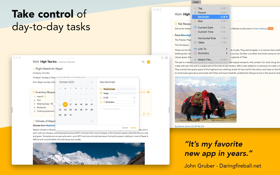 #4. Agenda - Notes meets Calendar (macOS) 由: Momenta B.V.