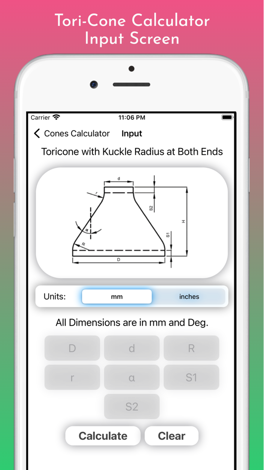 #6. Cones Calculator Pro (iOS) 由: Imran Pinjara