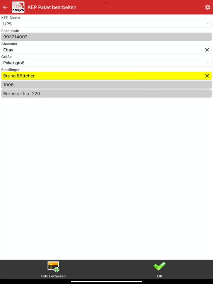 COSYS Postverteilung