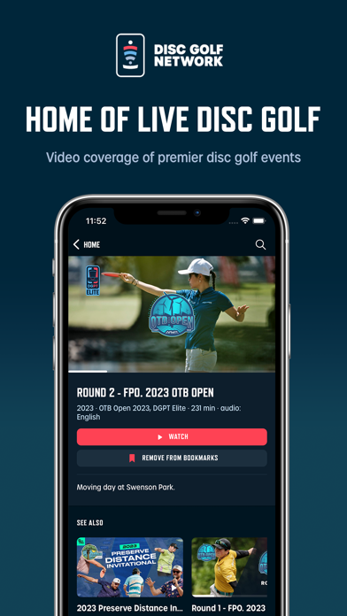 Disc Golf Network Screenshot