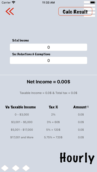 Screenshot #1 pour CalcTaxReminder