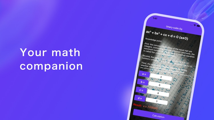 SolveItNow-Equation Calc