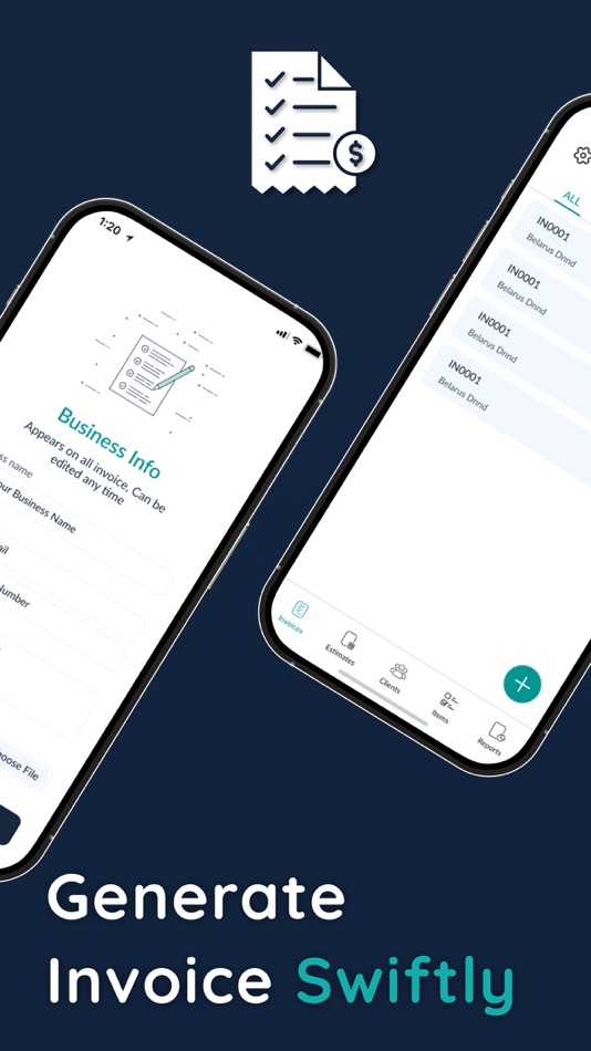 Easy Invoice & Estimate Makers - 1.2 - (iOS)