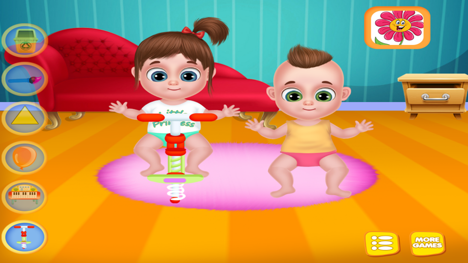 #8. Twin Babysitter Daycare Game (iOS) 由: Jimish Shah