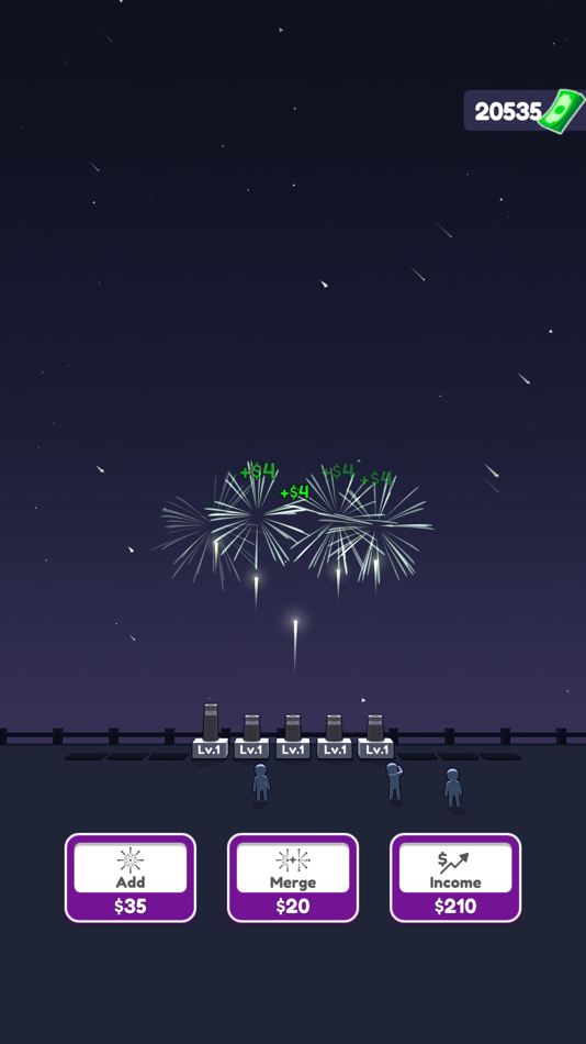 #6. Fireworks Idle 3D (iOS) 由: Supercent, Inc.