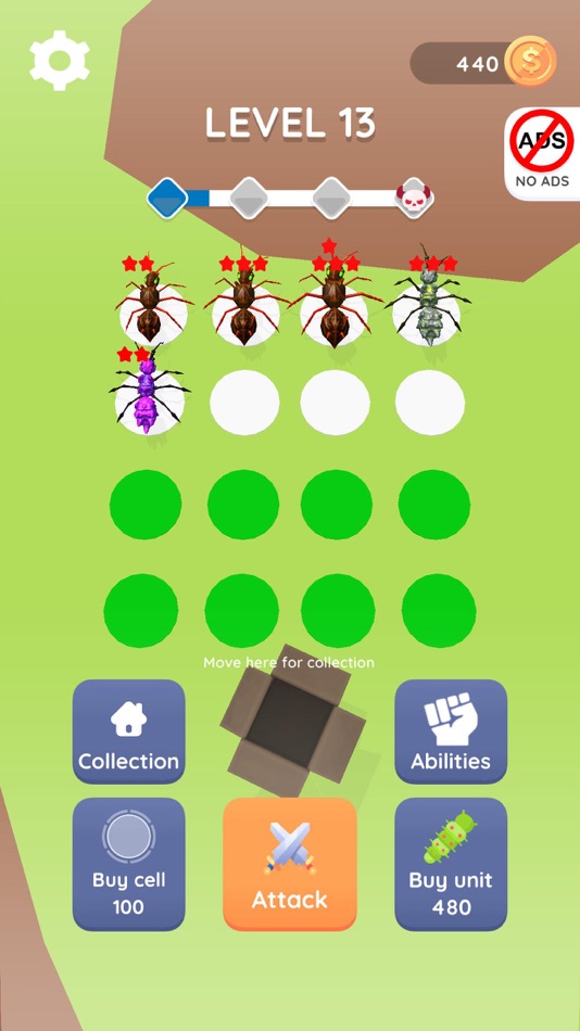 #1. Bug Survivor: Ants Clash (iOS) By: MAD PIXEL