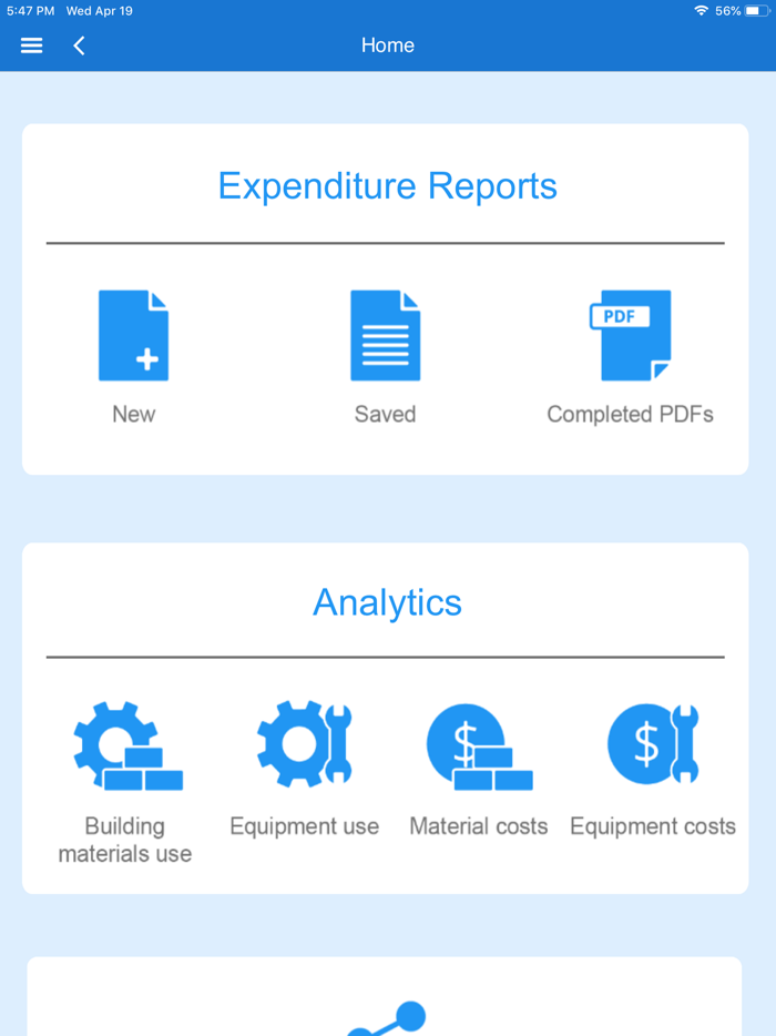 Construction Reporting and Ana