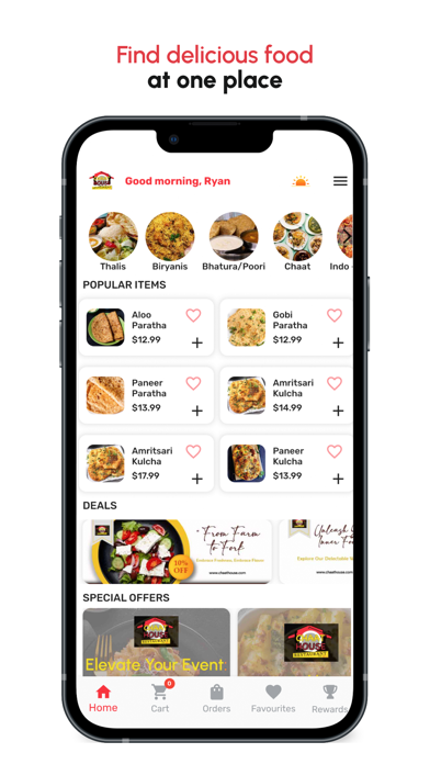 Chaat House Restaurant Screenshot