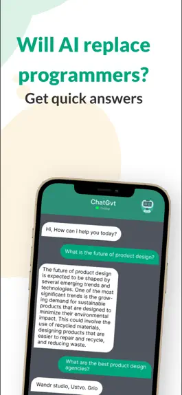 Game screenshot Chat Gvt: AI Chatbot Assistant hack