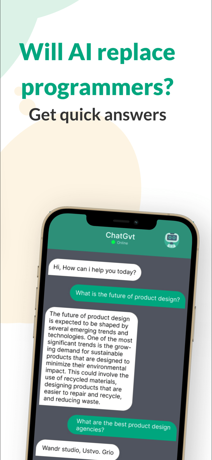 Chat Gvt AI Chatbot Assistant