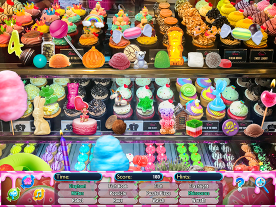 Screenshot #6 pour Hidden Objects Candy Shop Seek