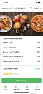 Anatolia Pizza And Kebab House screenshot #2 for iPhone