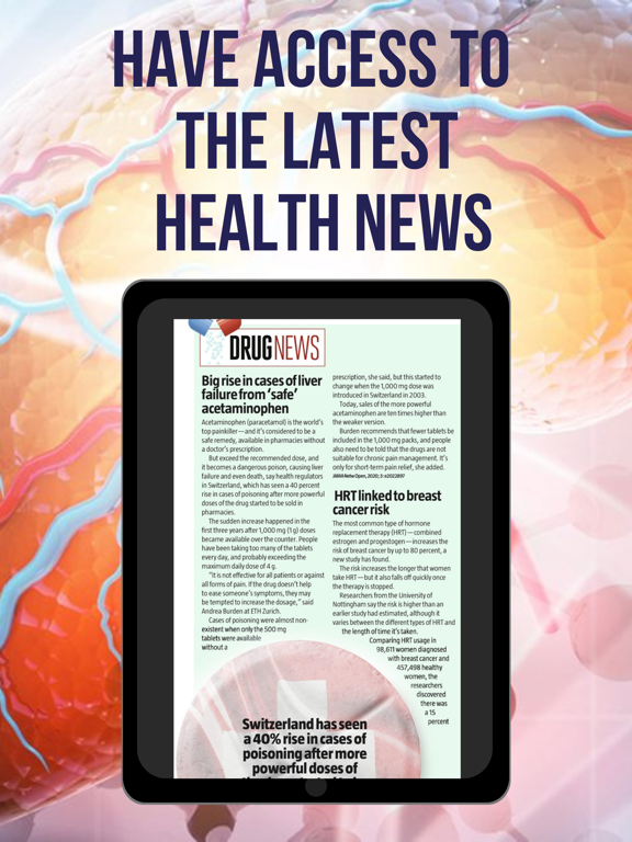 What Doctors Don’t Tell You iPad screenshot 4 - Medical app