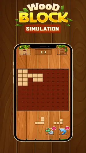Wood Block Simulation screenshot 4