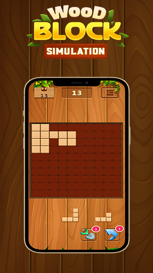 #4. Wood Block Simulation (iOS) 게시자: Henry Bueno