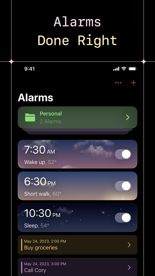 #3. Midnight Alarm Clock (iOS) Podle: Find App, Inc.
