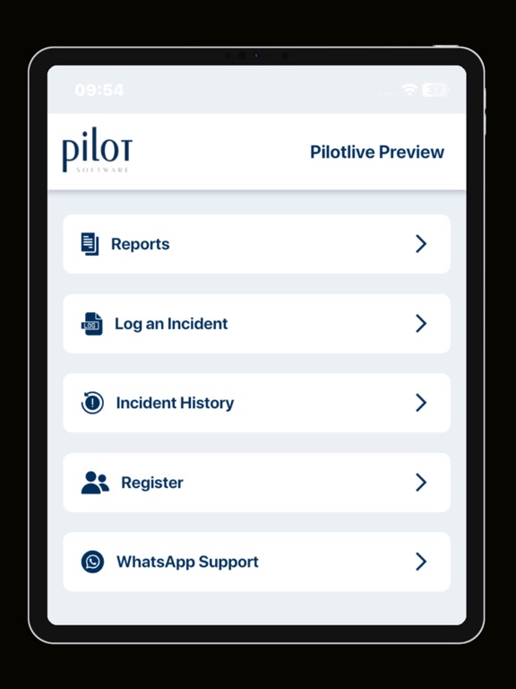 Screenshot #5 pour PilotLive Mobile Reporting
