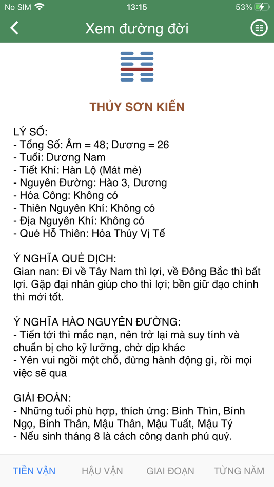 #6. Lịch Việt Dịch Lý (iOS) By: Mai The Hung