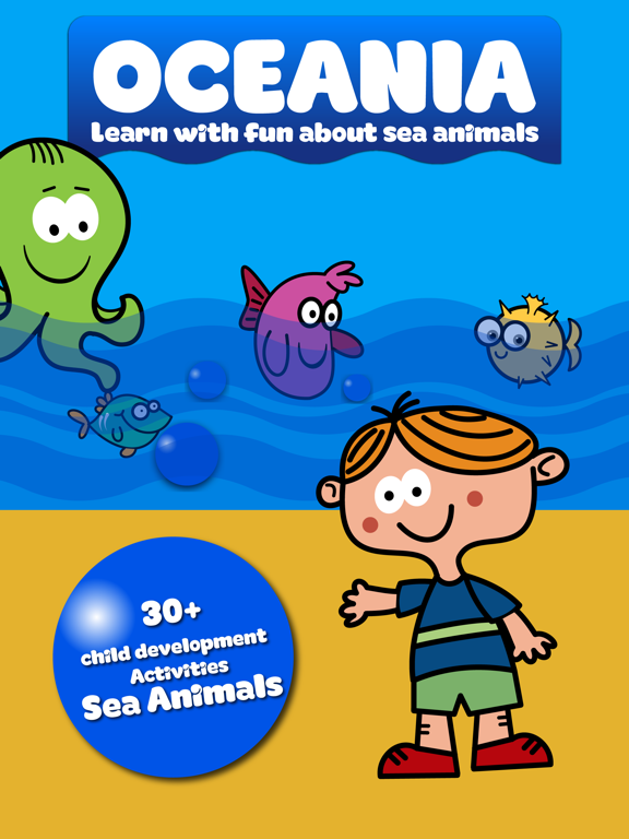 Oceania : Sea Animals for Kids