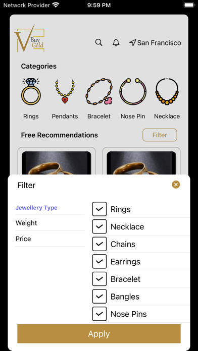 V-BuyGold Screenshot