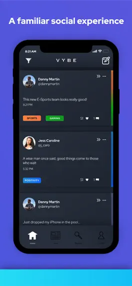 Game screenshot Vybe Social apk
